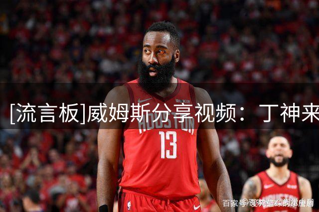 [流言板]威姆斯分享视频：丁神来百分也得输我20分，有人愿意跟我们打2打2吗